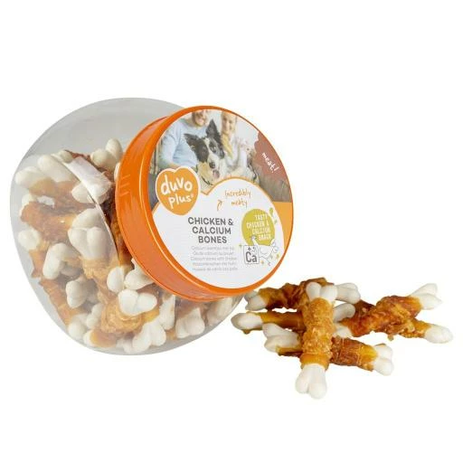 Duvo Plus Snacks Os De Poulet Et Calcium Pour Chiens 3 Duvo Plus Snacks Os De Poulet Et Calcium Pour Chiens