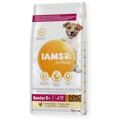 IAMS Nourriture Senior & Mature Pro Active Riche En Poulet 3 IAMS Nourriture Senior & Mature Pro Active Riche En Poulet