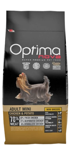 Optimanova Adult Mini Poulet Et Pomme De Terre Grain Free 6 Optimanova Adult Mini Poulet Et Pomme De Terre Grain Free – Image 4