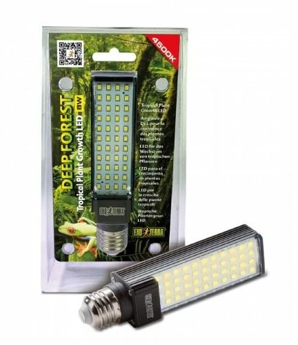 Exo Terra Ampoule Led 8w Tropical Forest 4500k 3 Exo Terra Ampoule Led 8w Tropical Forest 4500k