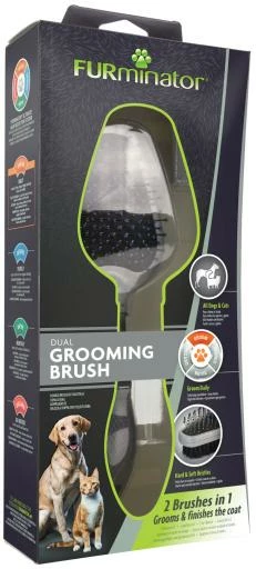 FURminator Brosse De Toilettage Double Pour Chiens Et Chats 10 FURminator Brosse De Toilettage Double Pour Chiens Et Chats – Image 8
