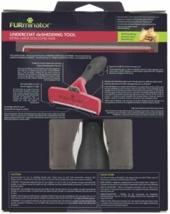 FURminator Brosse à Sous-poil Pour Chiens Géants à Poil Long 19 FURminator Brosse à Sous-poil Pour Chiens Géants à Poil Long -Miscota Soldes Boutique cepillo para perros extra grandes de pelo largo 9 g