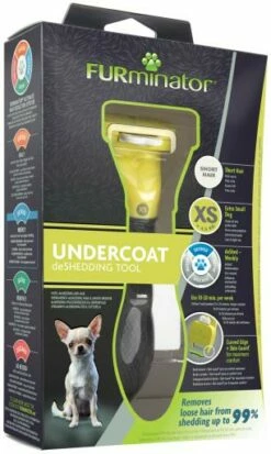 FURminator Brosse à Poils Courts Pour Chiens De Petite Taille 17 FURminator Brosse à Poils Courts Pour Chiens De Petite Taille -Miscota Soldes Boutique cepillo para perros extra pequenos de pelo corto 7 g