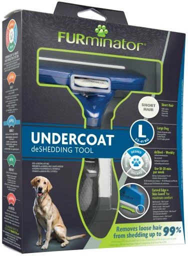 FURminator Brosse à Cheveux Courts Pour Grands Chiens 9 FURminator Brosse à Cheveux Courts Pour Grands Chiens – Image 7