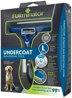 FURminator Grande Brosse à Poils Longs Pour Grands Chiens -Miscota Soldes Boutique cepillo para perros grandes de pelo largo 7 g
