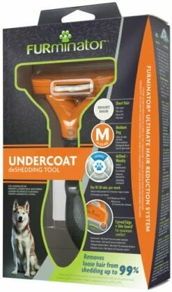 FURminator Brosse Pour Chiens à Poil Court Moyen 17 FURminator Brosse Pour Chiens à Poil Court Moyen -Miscota Soldes Boutique cepillo para perros medianos de pelo corto 9 g