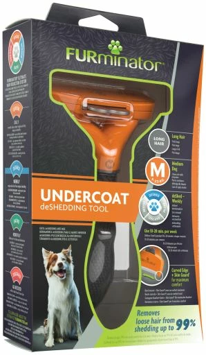 FURminator Brosse Pour Chiens à Poils Mi-Longs 9 FURminator Brosse Pour Chiens à Poils Mi-Longs – Image 7