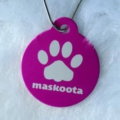 Maskoota Chapa Circular 11 Maskoota Chapa Circular -Miscota Soldes Boutique chapa circular normal redonda rosa frontal 3 g