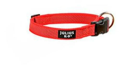 Julius K9 Collier En Nylon Avec Anneau Rouge 6 Julius K9 Collier En Nylon Avec Anneau Rouge – Image 4