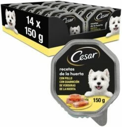 Lot 14 Cesar Nourriture Humide Recettes Pour Chiens Une Baignoire En Pâté