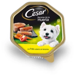 Lot 14 Cesar Nourriture Humide Recettes Pour Chiens Une Baignoire En Pâté -Miscota Soldes Boutique comida humeda perros recetas de la huerta en pate gelatina tarrina 3 g