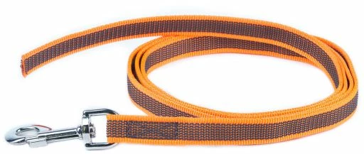 Julius K9 Laisse Gommée Sans Poignée Orange 3 Julius K9 Laisse Gommée Sans Poignée Orange