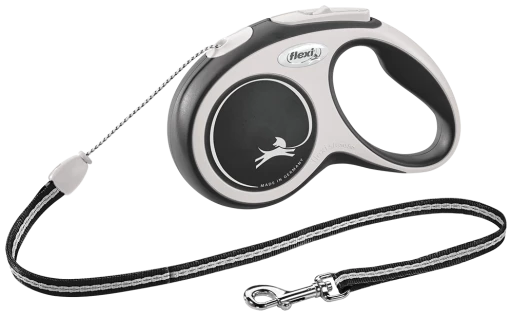 Flexi New Comfort Leash Lanyard Noir/Blanc 3 Flexi New Comfort Leash Lanyard Noir/Blanc