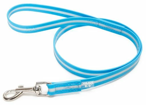 Julius K9 Laisse Lumino Bleu Phosphorescent 3 Julius K9 Laisse Lumino Bleu Phosphorescent