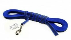 Julius K9 Laisse Longue Caoutchoutée Bleue Avec Poignée Pour Chiens -Miscota Soldes Boutique correa larga azul julius k9 para perro 647854b499c3e g