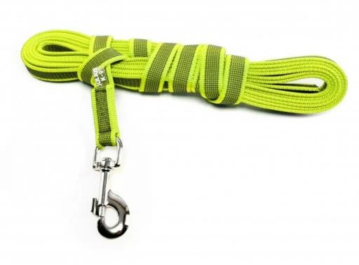 Julius K9 Laisse Longue Caoutchoutée Néon Avec Poignée Pour Chiens 3 Julius K9 Laisse Longue Caoutchoutée Néon Avec Poignée Pour Chiens