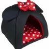 For Fan Pets Lit Grotte Minnie Pour Chats Et Chiens -Miscota Soldes Boutique cueva cama para perros minnie 1 g