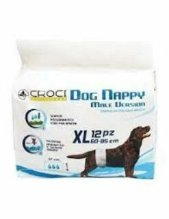 Nayeco Couches Pour Chiens Mâles Dog Nappy Xl -Miscota Soldes Boutique doggy nappy xl 625e993a0492f g