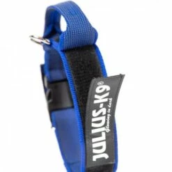 Julius K9 Couleur Du Collier : Gris Avec Poignée Bleue -Miscota Soldes Boutique julius collar para perro azul 62dfd46c636a1 g
