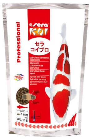 Sera Koi Professional Spiruline Aliment Colorant 3 Sera Koi Professional Spiruline Aliment Colorant