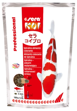 Sera Koi Professional Spiruline Aliment Colorant 5 Sera Koi Professional Spiruline Aliment Colorant – Image 3