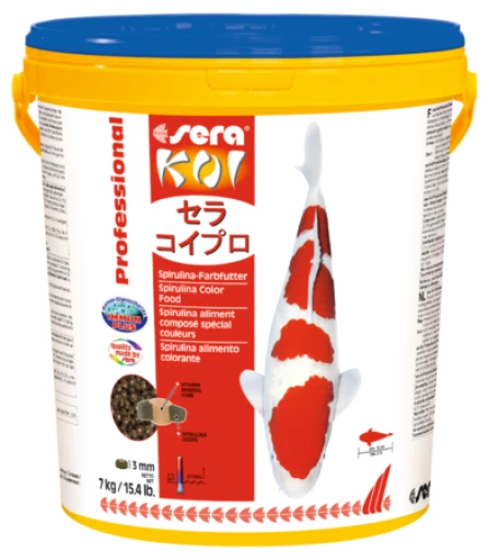 Sera Koi Professional Spiruline Aliment Colorant 8 Sera Koi Professional Spiruline Aliment Colorant – Image 6