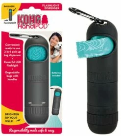 KONG Handipod Distributeur De Sacs Avec Lanterne -Miscota Soldes Boutique kong handipod disepensador de bolsas con linterna 1 g