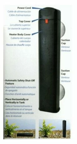 Sandimas Mini Chauffage Aquarium -Miscota Soldes Boutique mini calentador acuario 2 g