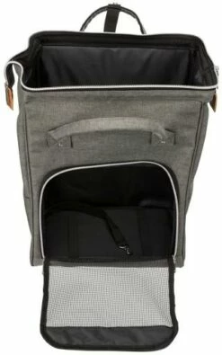 Trixie Gris Sac à Dos Ava -Miscota Soldes Boutique modificar mochila ava 32 42 22cm gris 4 g