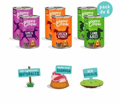 Edgard & Cooper Wet Dogs Multipack Poulet, Cerf Et Agneau 4 Edgard & Cooper Wet Dogs Multipack Poulet, Cerf Et Agneau – Image 2