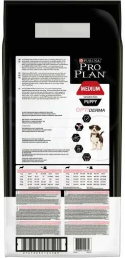 Pro Plan Optiderma Medium Puppy Sensitive Skin Pour Chiots Riche En Saumon 15 Pro Plan Optiderma Medium Puppy Sensitive Skin Pour Chiots Riche En Saumon -Miscota Soldes Boutique optiderma puppy de salmon medium 5 g