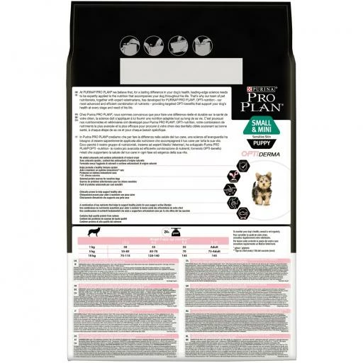 Pro Plan Optiderma Small & Mini Puppy Sensitive Skin Pour Chiots Au Saumon 7 Pro Plan Optiderma Small & Mini Puppy Sensitive Skin Pour Chiots Au Saumon – Image 5