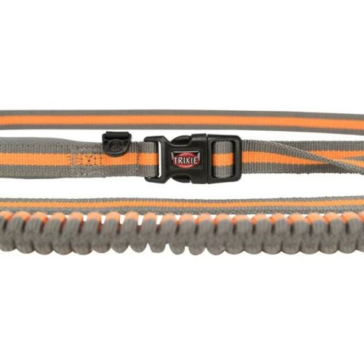 Trixie Laisse Spéciale Pour Chien Pour La Course à Pied Gris/Vert 5 Trixie Laisse Spéciale Pour Chien Pour La Course à Pied Gris/Vert – Image 3