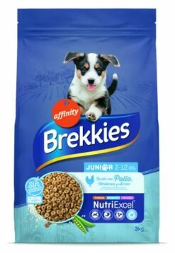 Brekkies Excel Croquettes Pour Chien Junior Au Poulet -Miscota Soldes Boutique pienso para perros junior con pollo 1 g