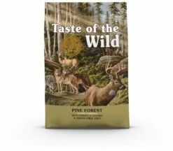 Taste Of The Wild Pine Forest Aliments Pour Chiens De Venaison Et De Légumineuses -Miscota Soldes Boutique pine forest pienso con venado legumbres para perros 1 g