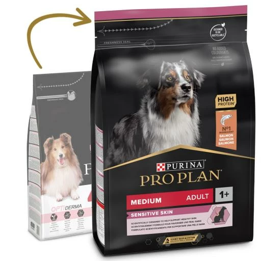 Pro Plan Optiderma Medium Adult Sensitive Skin Riche En Saumon 8 Pro Plan Optiderma Medium Adult Sensitive Skin Riche En Saumon – Image 6