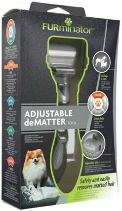 FURminator Brosse De Toilettage En Bambou Réglable Pour Chiens Et Chats 19 FURminator Brosse De Toilettage En Bambou Réglable Pour Chiens Et Chats -Miscota Soldes Boutique rastrillo ajustable para perros gatos 7 g