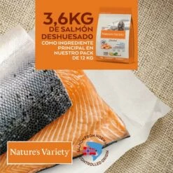 Nature's Variety High Meat Medium/Maxi Saumon Sans Épine Avec Thon -Miscota Soldes Boutique selected medium adult grain free salmon 8 g