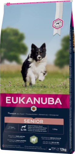 Eukanuba Senior Lamb & Rice Petites & Moyennes Races