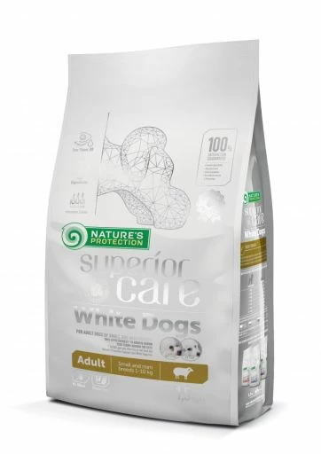 Nature's Protection Superior Care White Dogs Adult Small And Mini Agneau 3 Nature's Protection Superior Care White Dogs Adult Small And Mini Agneau